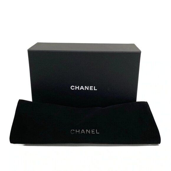 Auth CHANEL Vanity Case / Matelasse AP3204 Light Blue Denim Vanity Bag - Picture 1 of 16